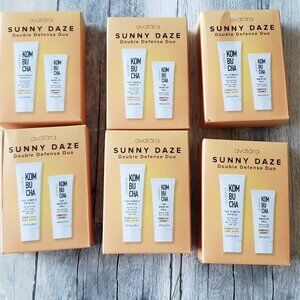 Set of 6 Travel Size Avatara Kombucha The Simple Shield & The Wake Up Call